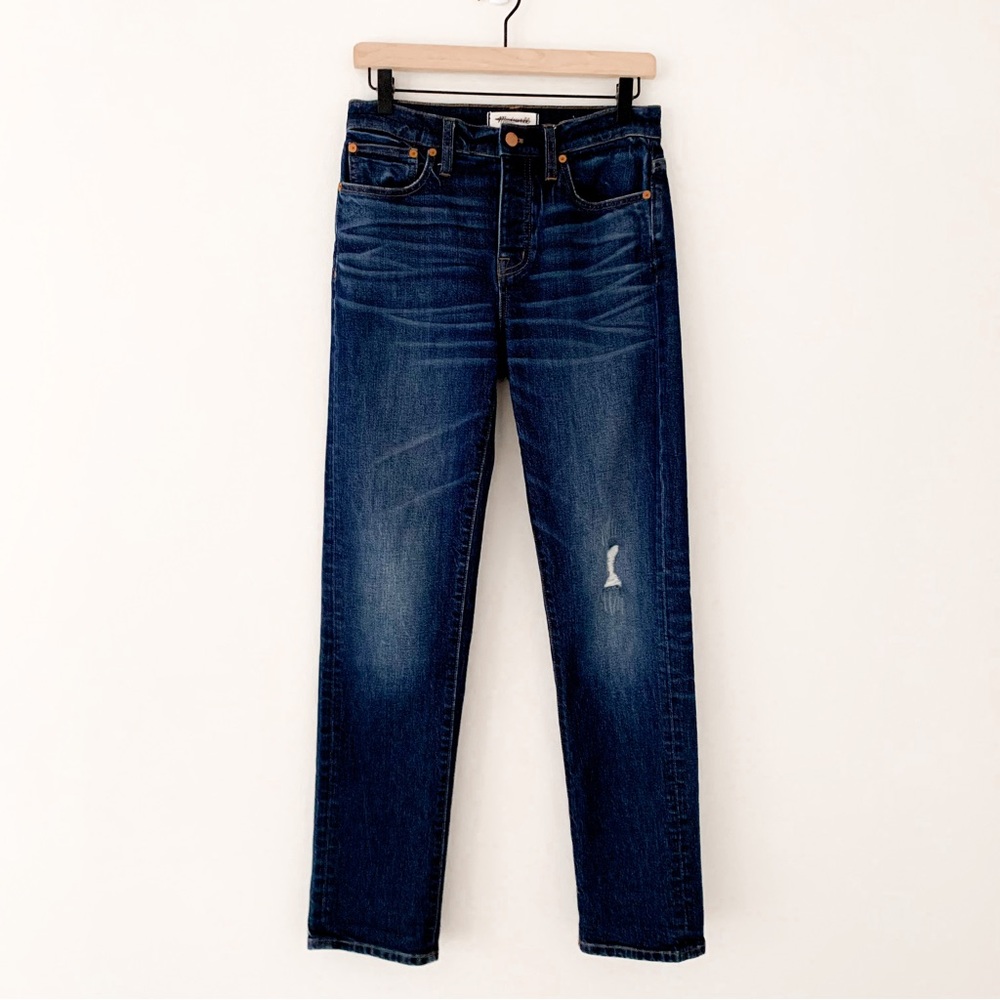 Madewell straight leg jeans